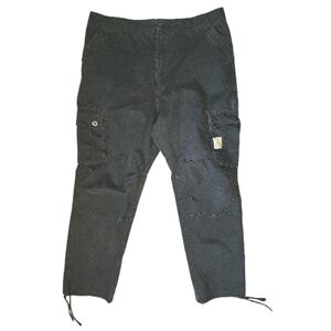 CARHARTT Work In Progress Black Cargo Pants